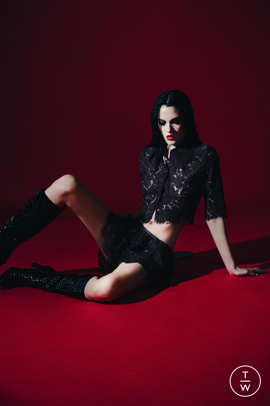 Fashion Week New York Pre-Fall 2023 look 12 from the Frederick Anderson collection 女装