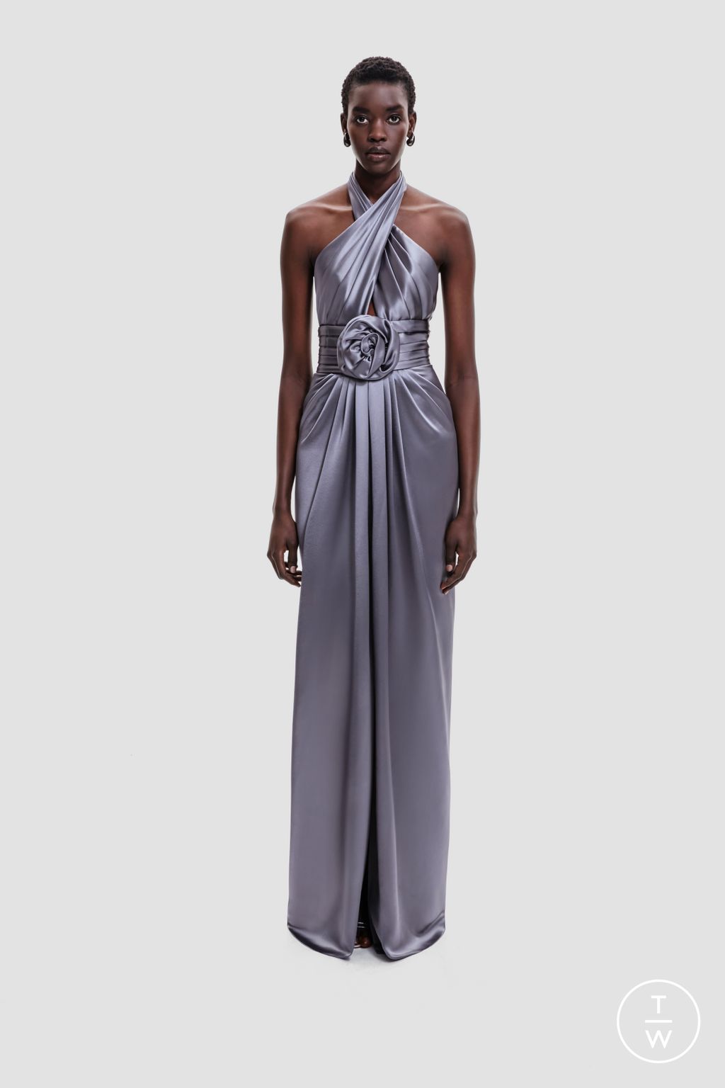 Fashion Week New York Pre-Fall 2024 look 13 from the Naeem Khan collection womenswear