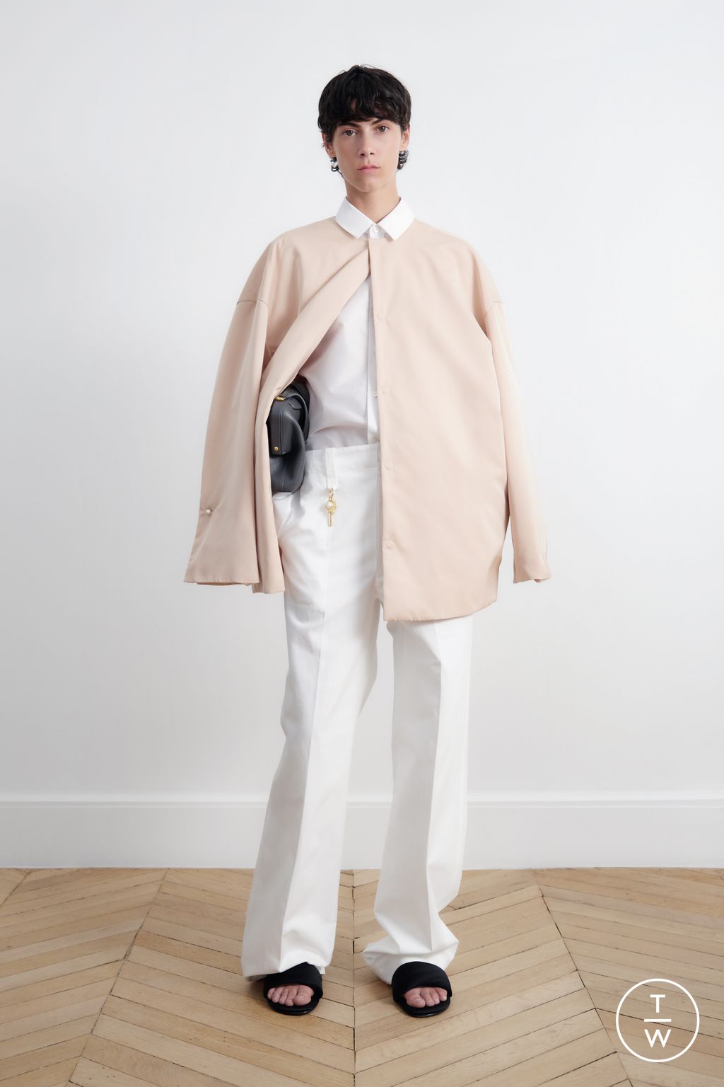 Fashion Week Paris Resort 2026 look 13 from the Carven collection womenswear
