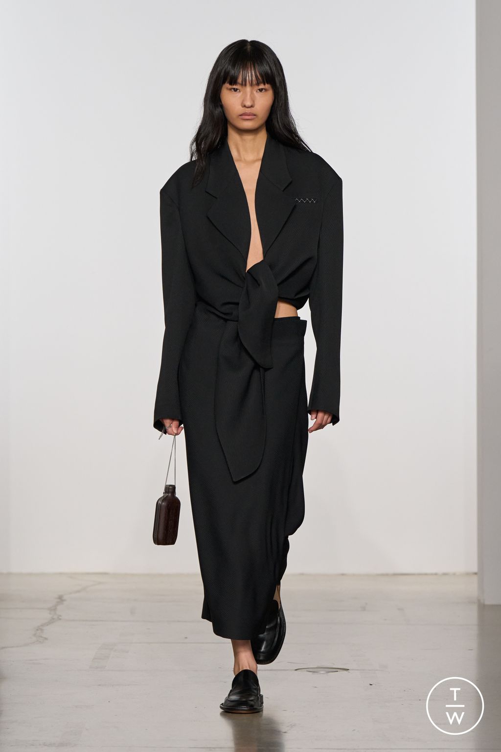 Fashion Week New York Spring/Summer 2026 look 13 de la collection Calvin Klein Collection womenswear