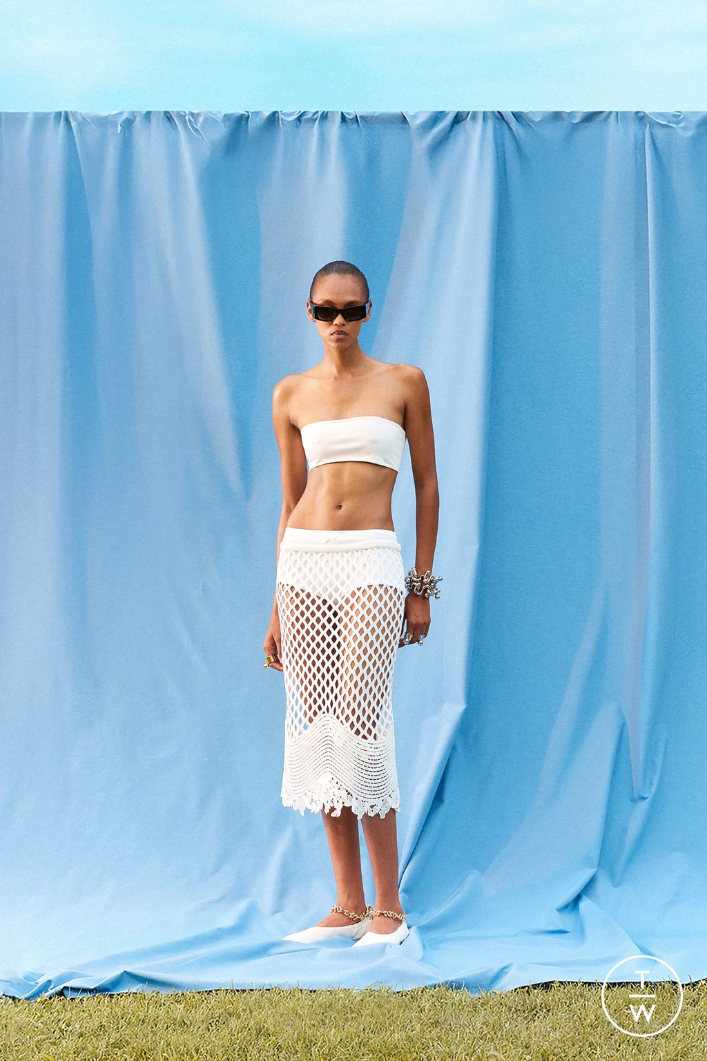 Fashion Week Milan Resort 2026 look 21 from the Sportmax collection womenswear