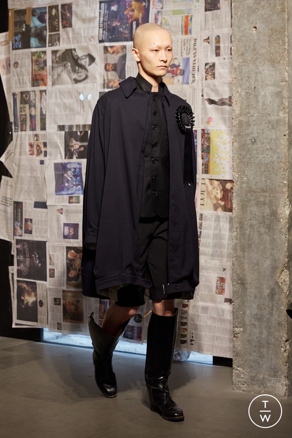 Fashion Week Paris Fall/Winter 2024 look 13 de la collection Hodakova womenswear