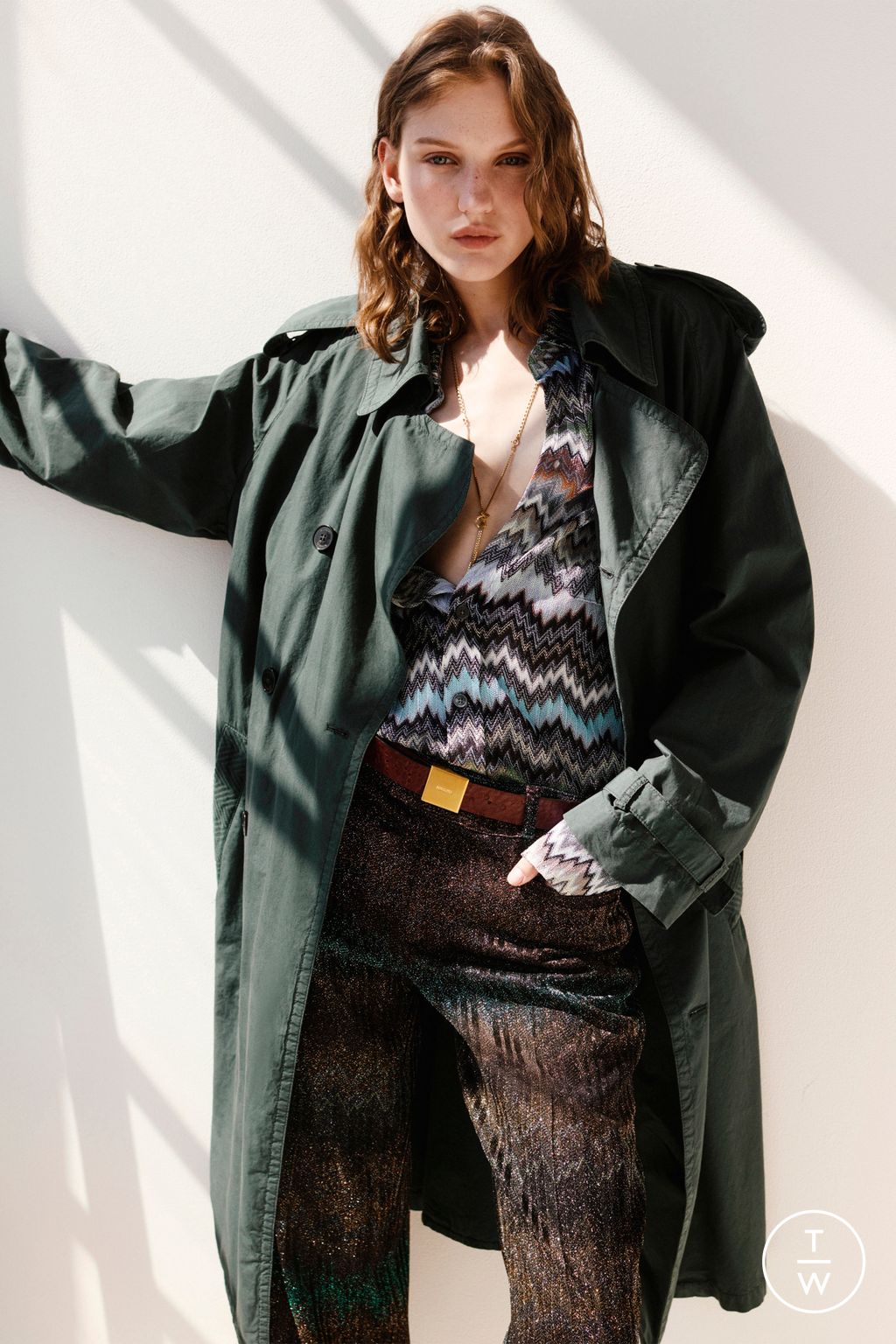 Fashion Week Milan Resort 2026 look 14 de la collection Missoni womenswear