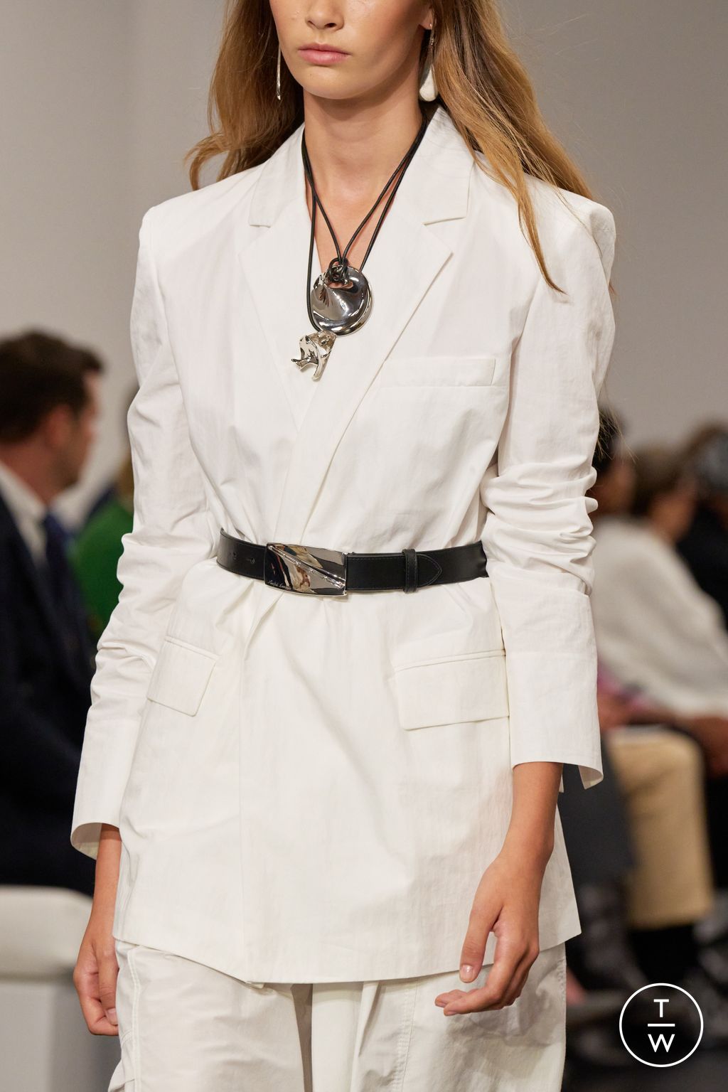 Fashion Week New York Spring/Summer 2026 look 14 from the Ralph Lauren collection womenswear accessories