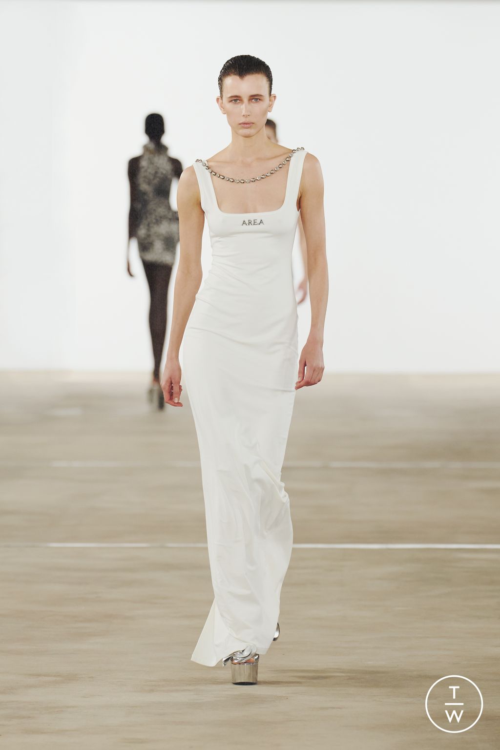 Fashion Week New York Spring/Summer 2024 look 14 from the Area collection womenswear