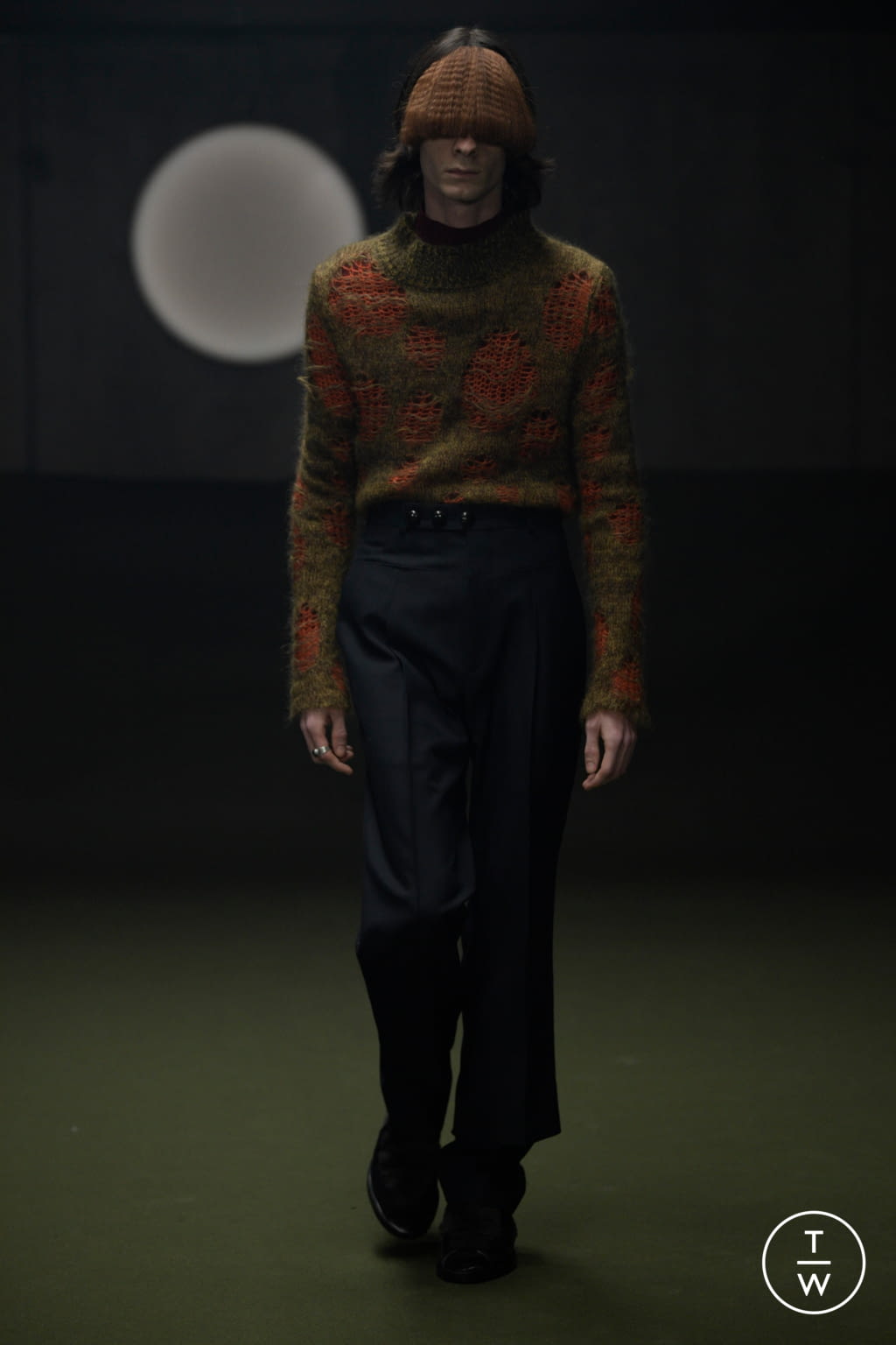 Fashion Week Paris Fall/Winter 2021 look 14 from the Namacheko collection menswear