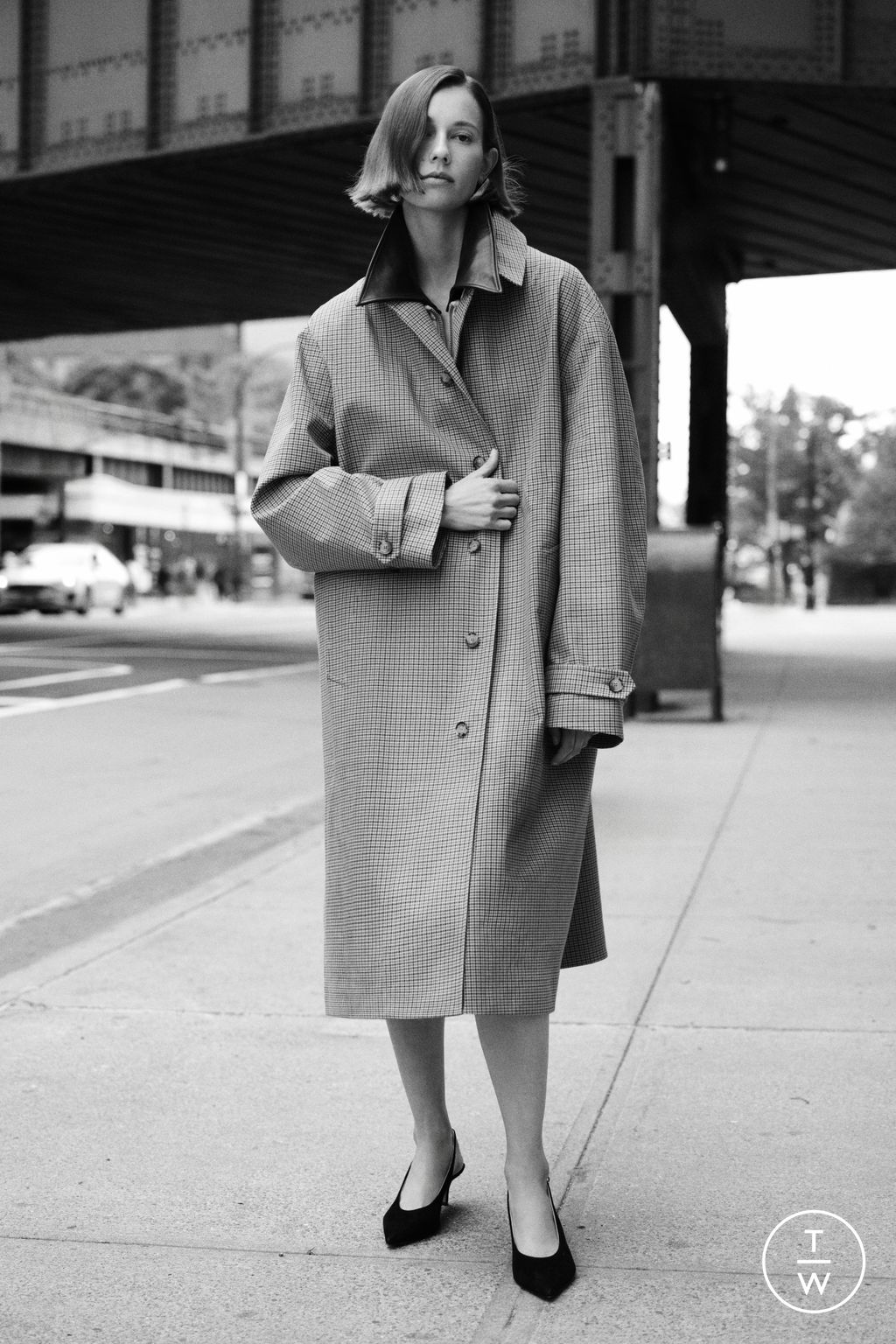 Fashion Week New York Resort 2026 look 14 from the Brandon Maxwell collection womenswear