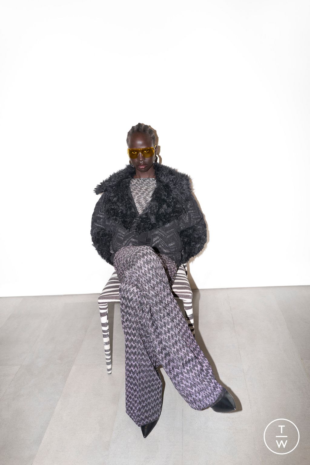 Fashion Week Milan Pre-Fall 2024 look 12 from the Missoni collection womenswear