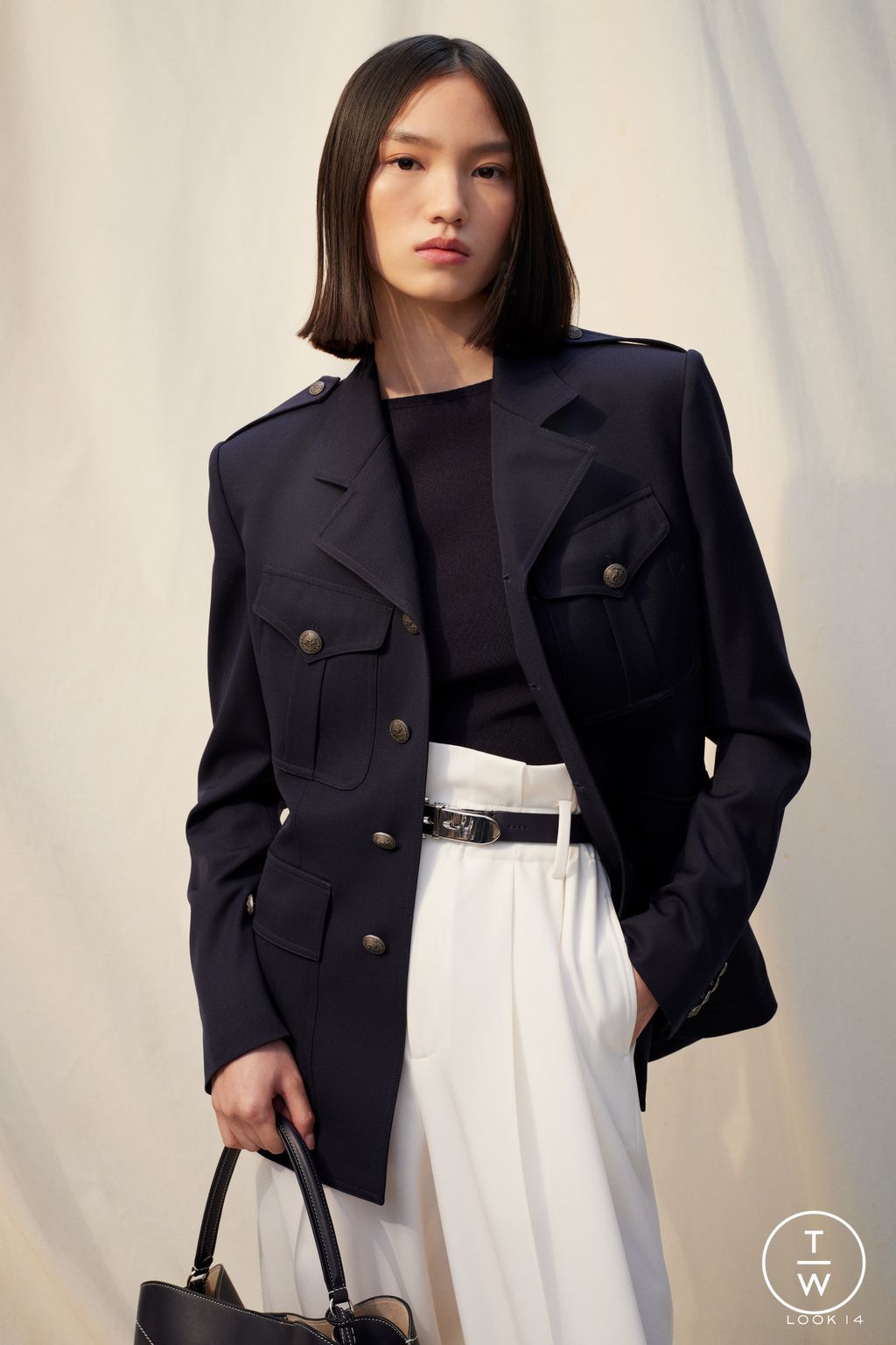 Fashion Week New York Resort 2026 look 14 de la collection Ralph Lauren womenswear