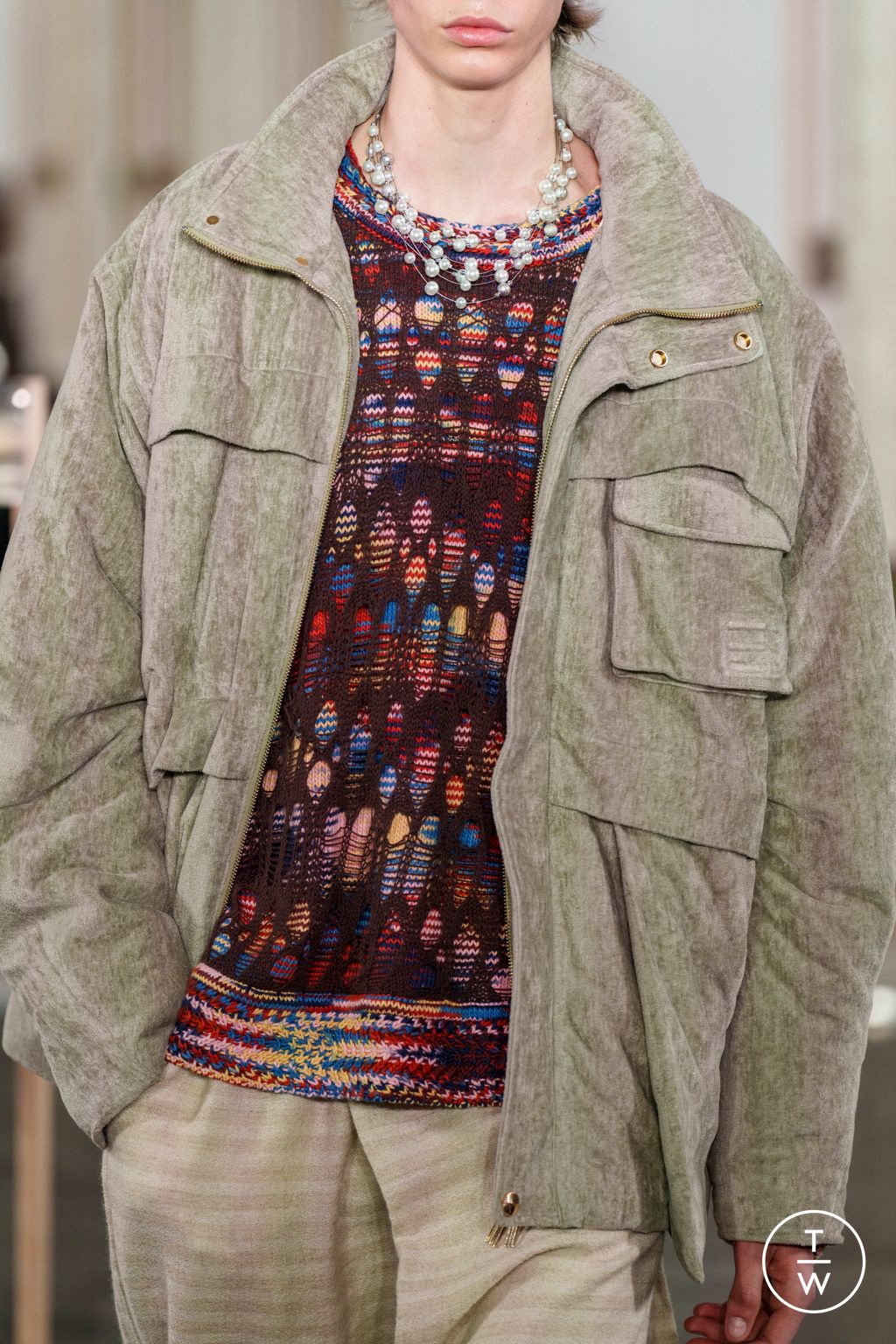 Fashion Week Paris Fall/Winter 2024 look 18 from the Namesake collection menswear accessories