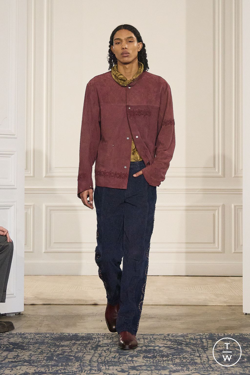 Fashion Week Paris Fall/Winter 2026 look 14 de la collection Kartik Research menswear
