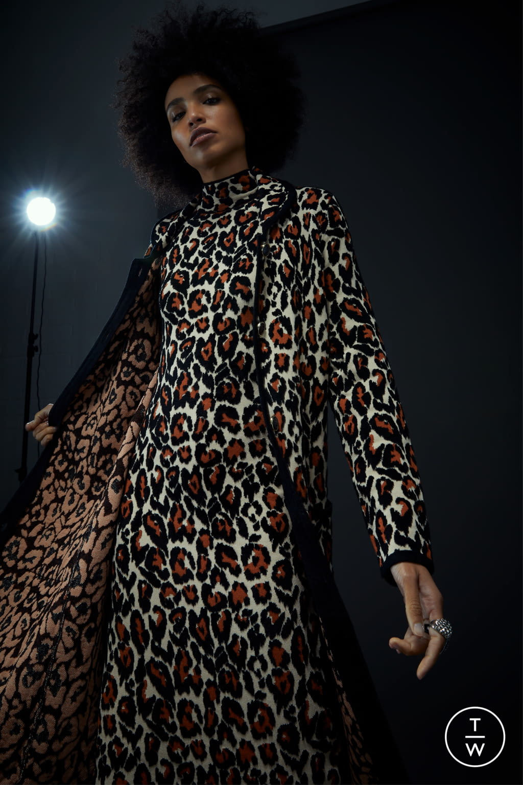 Fashion Week London Fall/Winter 2021 look 16 from the Temperley London collection womenswear