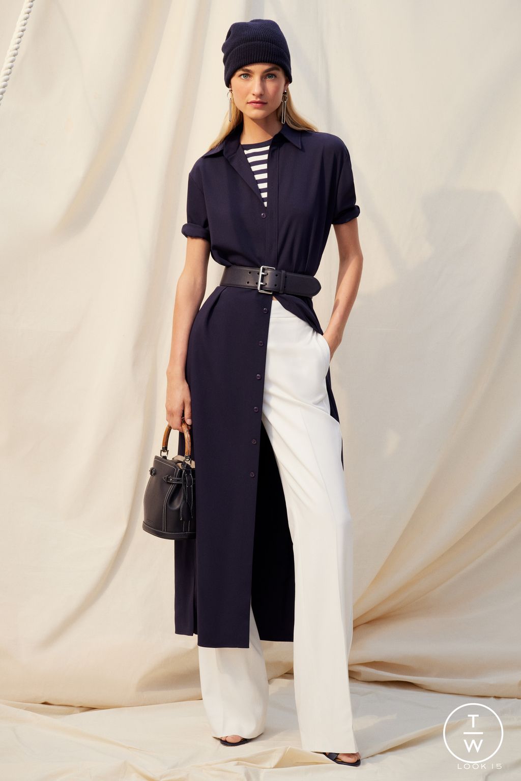 Fashion Week New York Resort 2026 look 15 from the Ralph Lauren collection womenswear