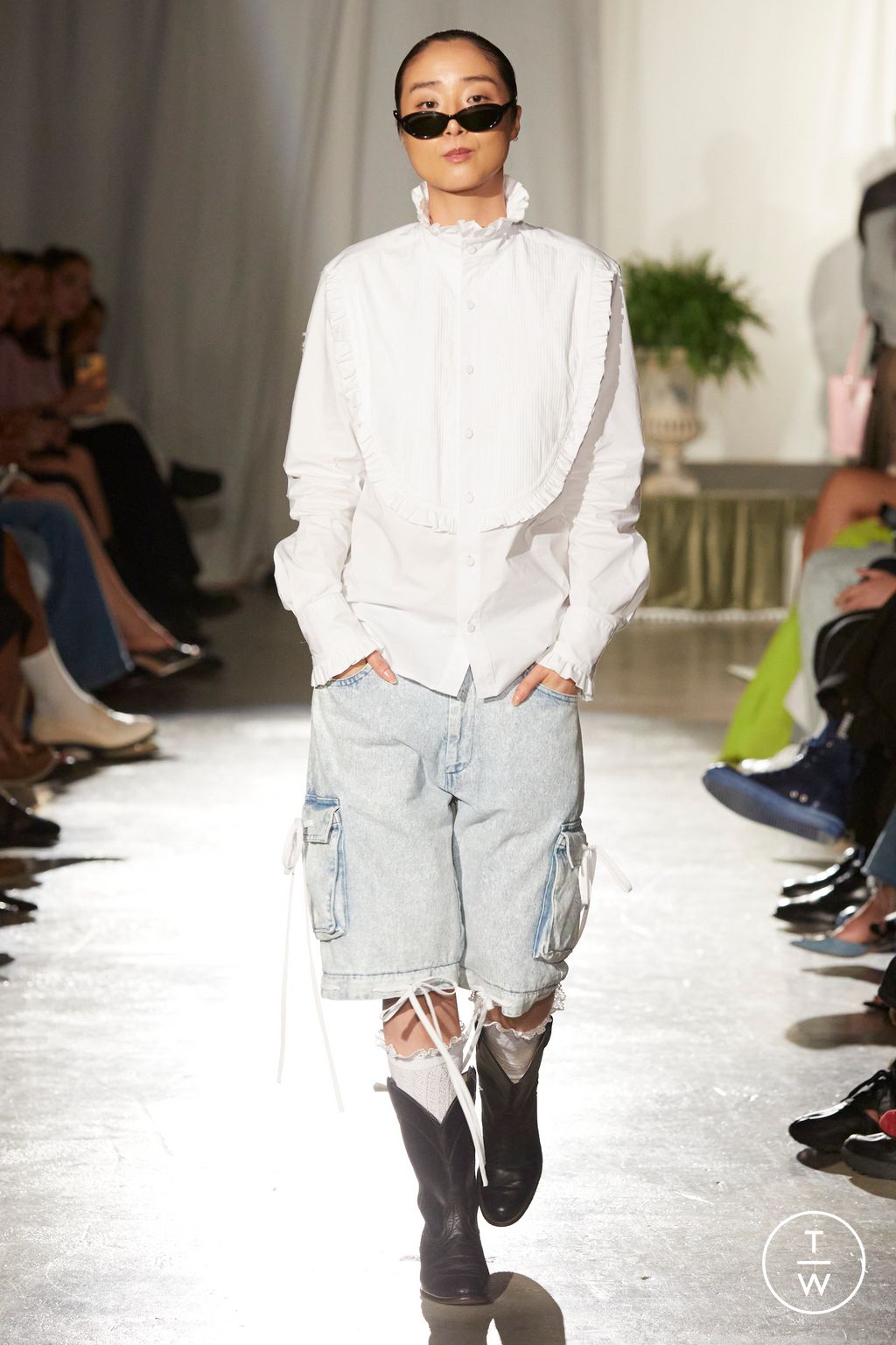 Fashion Week New York Spring/Summer 2024 look 15 de la collection Tanner Fletcher womenswear