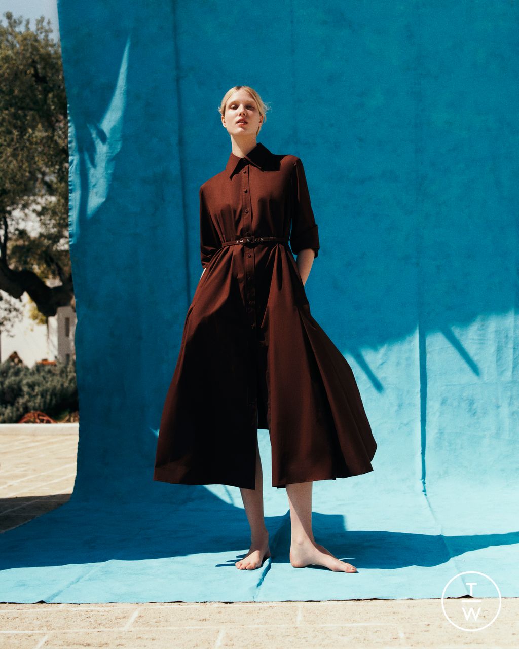 Fashion Week London Pre-Fall 2023 look 15 from the Emilia Wickstead collection 女装