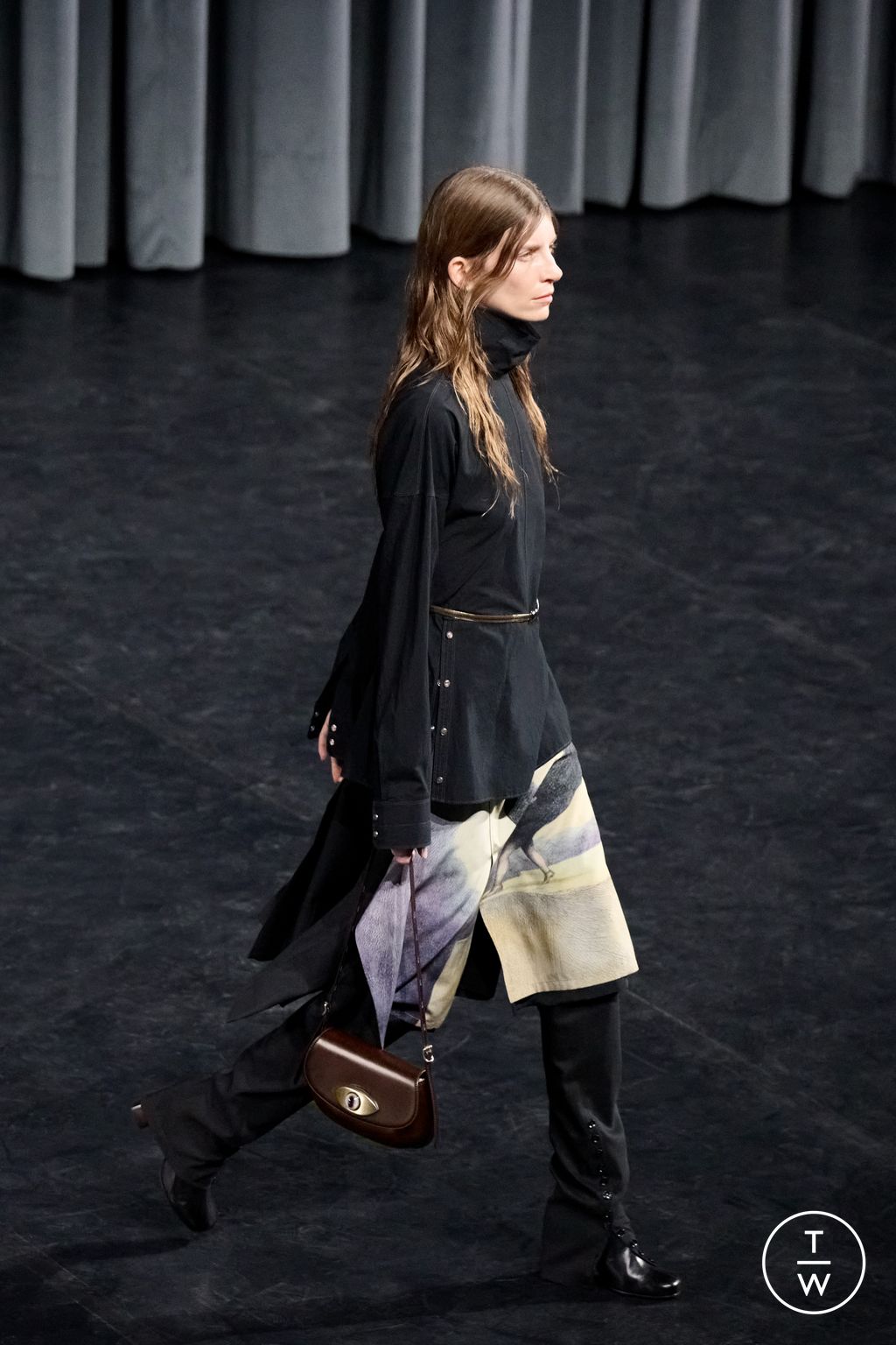 Fashion Week Paris Fall/Winter 2026 look 15 de la collection Lemaire menswear