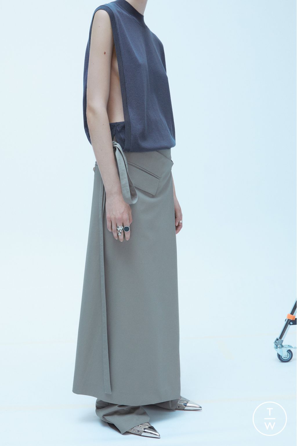 Fashion Week Milan Resort 2024 look 19 de la collection Sportmax womenswear