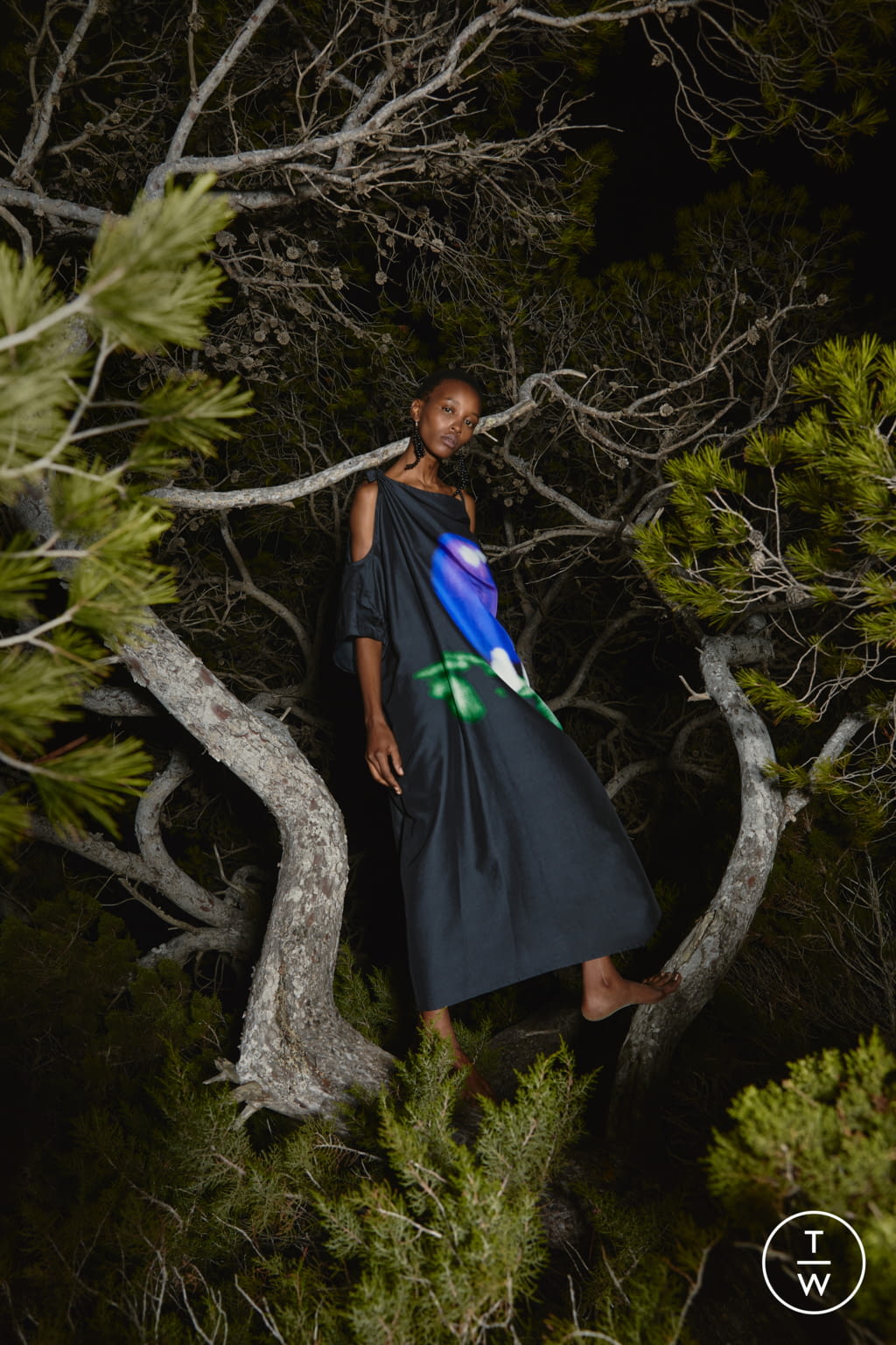 Fashion Week Paris Spring/Summer 2022 look 16 de la collection Christian Wijnants womenswear