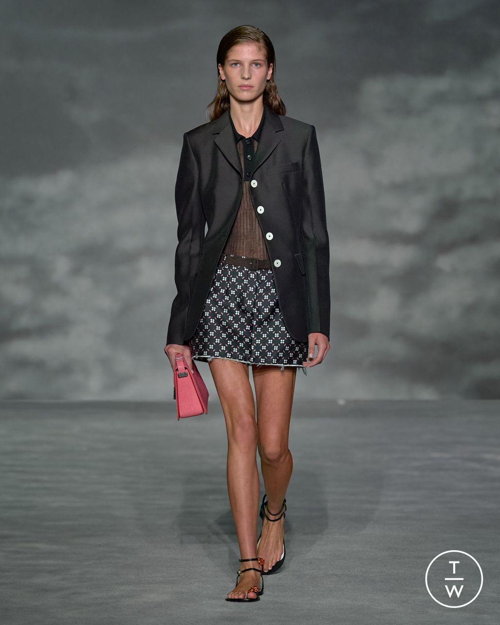 Fashion Week Paris Spring/Summer 2023 look 16 from the Lanvin collection 女装