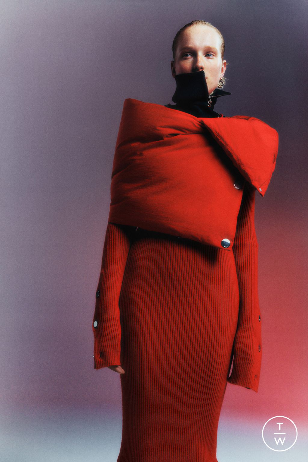 Fashion Week Milan Pre-Fall 2025 look 26 from the Sportmax collection womenswear