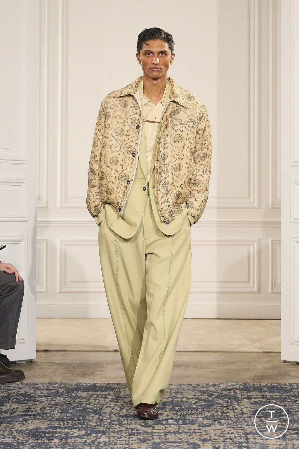 Fashion Week Paris Fall/Winter 2026 look 16 de la collection Kartik Research menswear