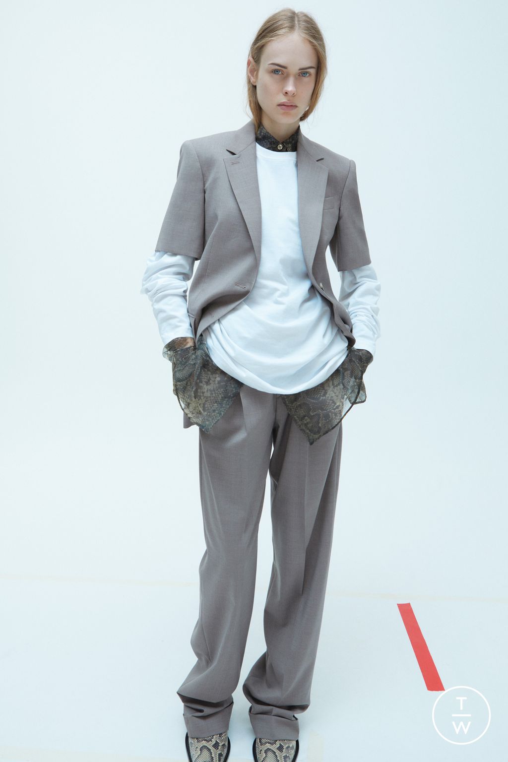 Fashion Week Milan Resort 2024 look 20 from the Sportmax collection 女装
