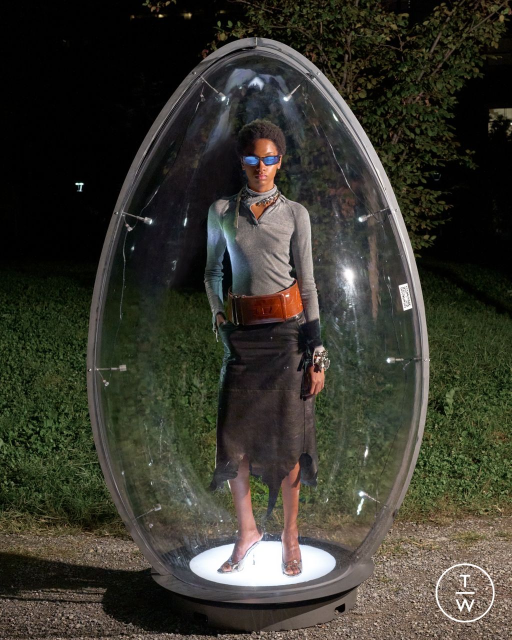 Fashion Week Milan Spring/Summer 2026 look 17 de la collection DIESEL womenswear