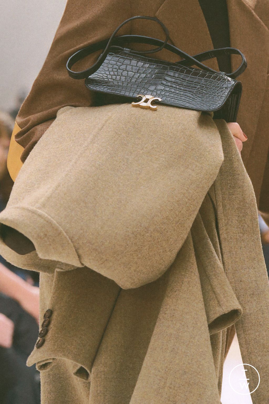 Fashion Week Paris Fall/Winter 2026 look 26 from the Celine collection womenswear accessories