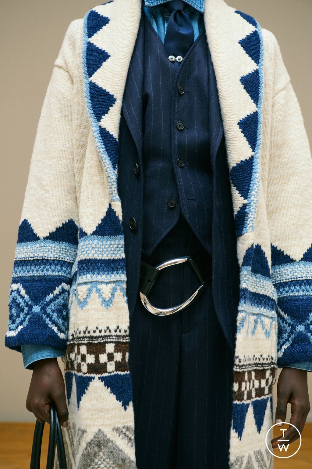 Fashion Week New York Fall/Winter 2026 look 11 from the Polo Ralph Lauren collection womenswear accessories
