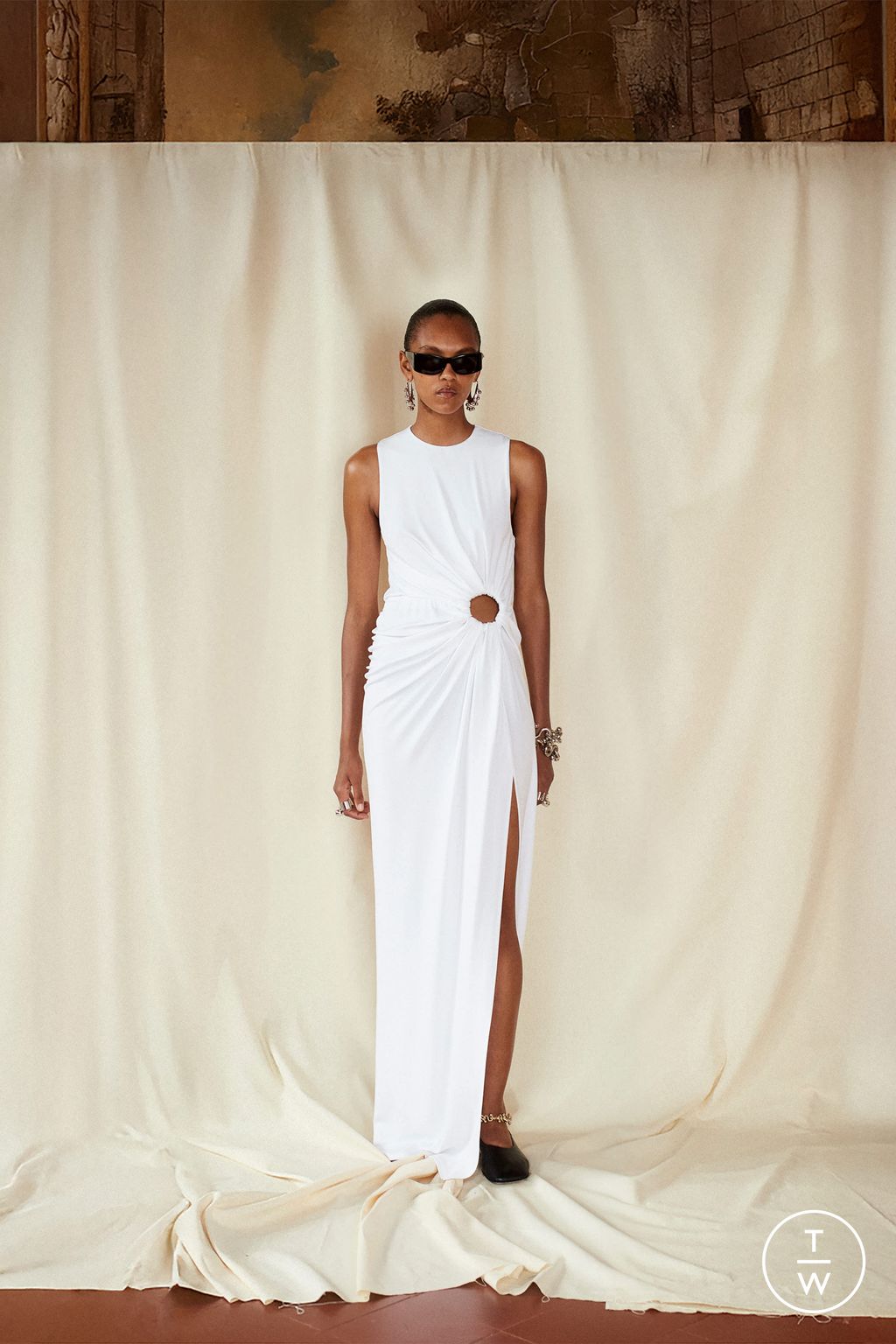 Fashion Week Milan Resort 2026 look 27 from the Sportmax collection womenswear