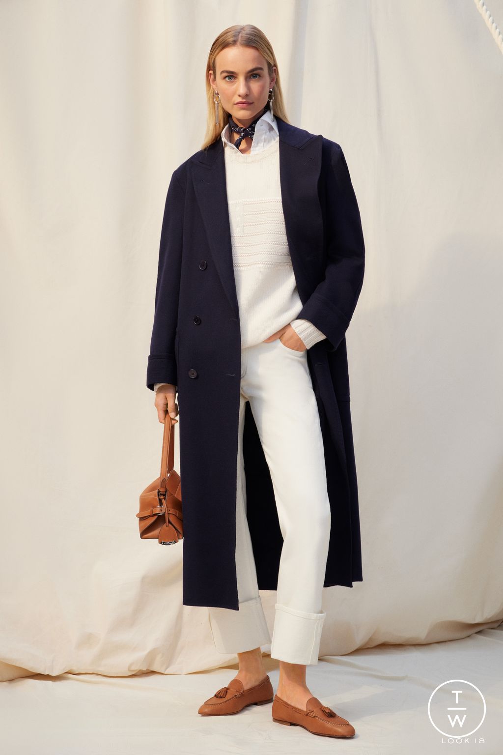 Fashion Week New York Resort 2026 look 18 de la collection Ralph Lauren womenswear