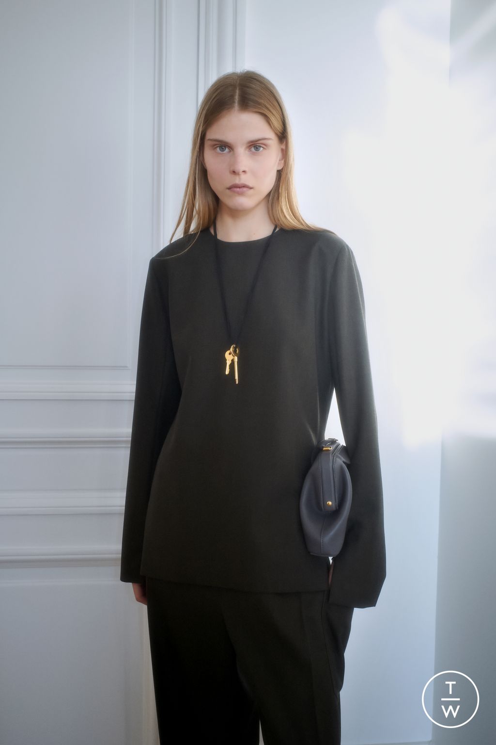 Fashion Week Paris Resort 2026 look 18 from the Carven collection womenswear