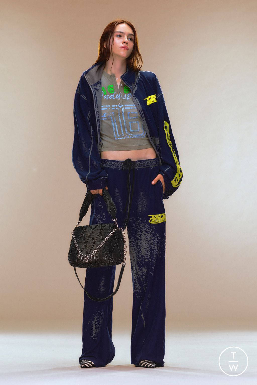 Fashion Week Milan Resort 2024 look 18 from the DIESEL collection womenswear