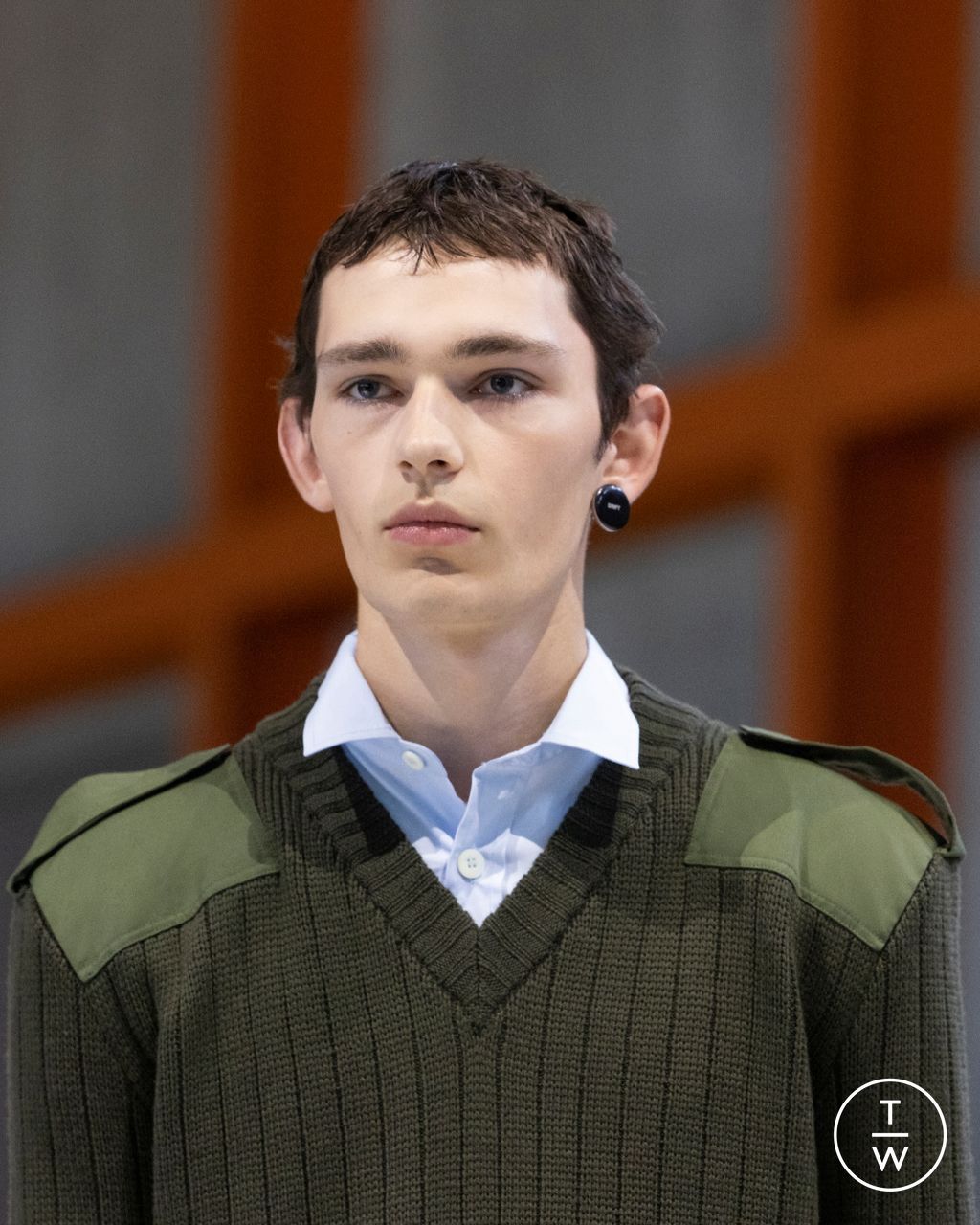 Fashion Week Milan Spring/Summer 2026 look 26 from the Prada collection menswear accessories