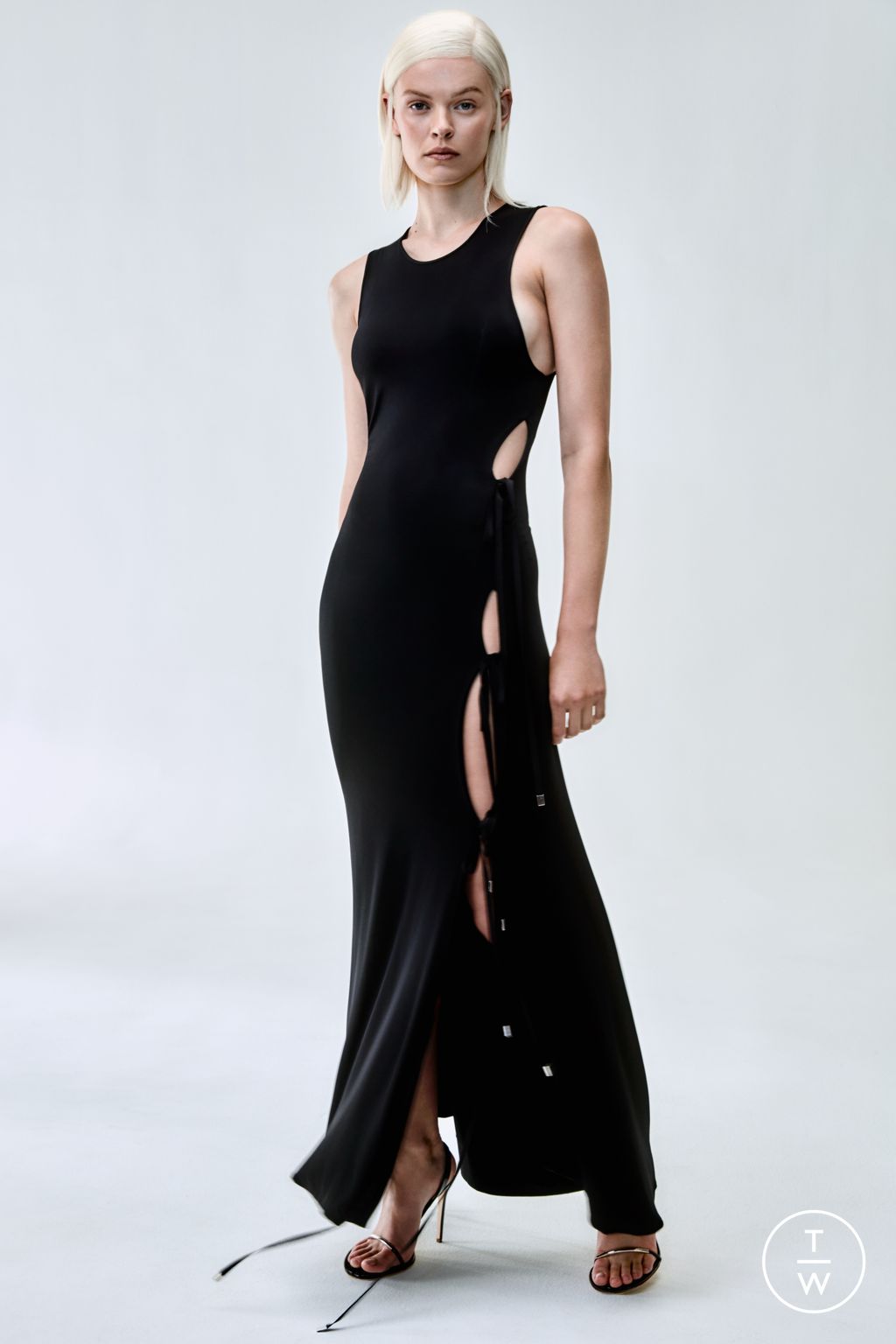 Fashion Week New York Resort 2024 look 19 de la collection Brandon Maxwell womenswear