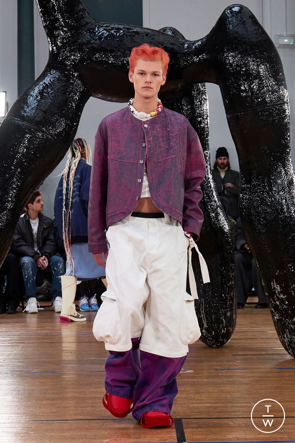 Fashion Week Paris Fall/Winter 2023 look 19 from the Namesake collection menswear