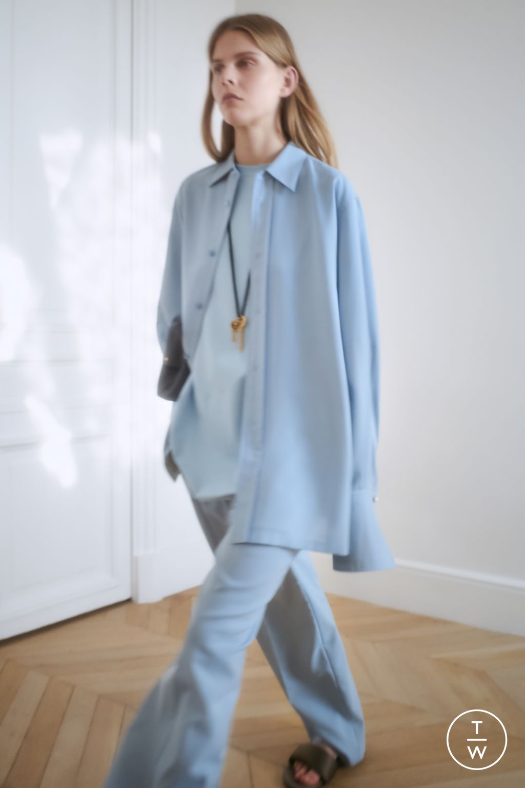 Fashion Week Paris Resort 2026 look 19 from the Carven collection womenswear
