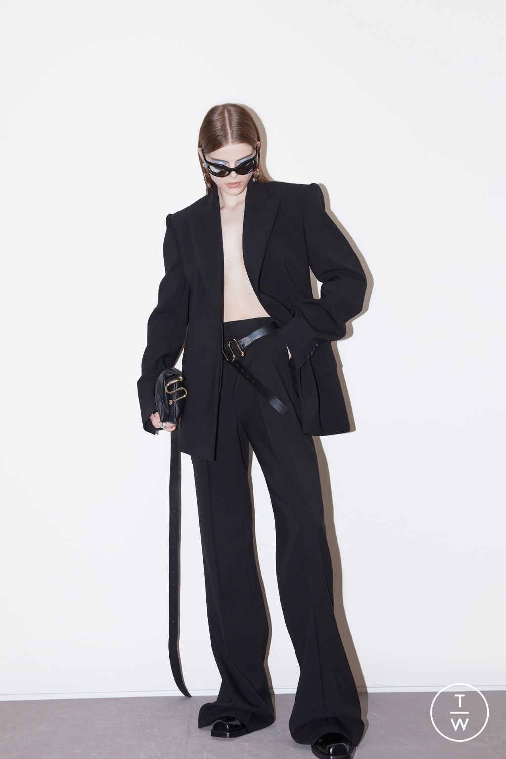 Fashion Week Milan Resort 2025 look 19 from the Sportmax collection womenswear