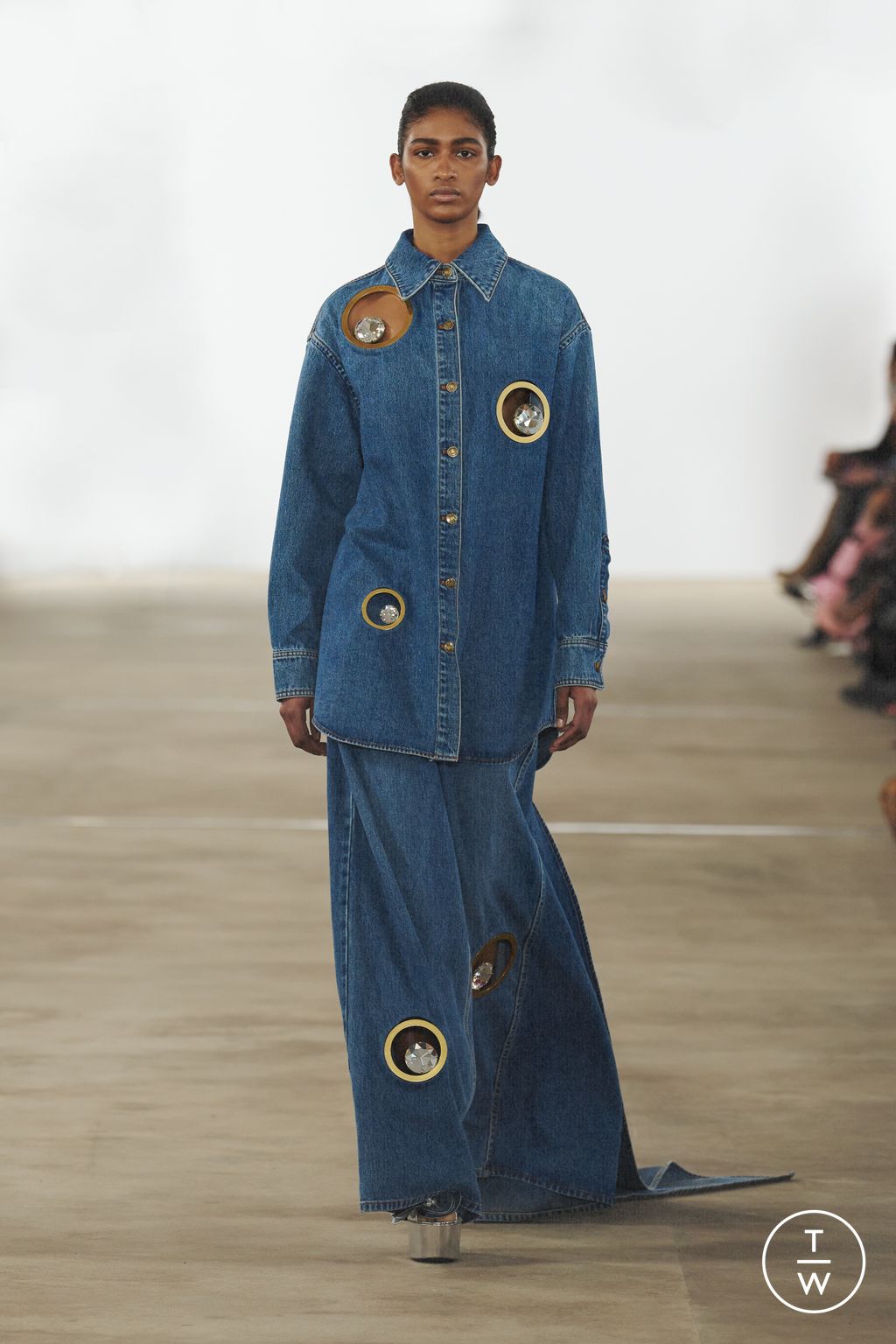 Fashion Week New York Spring/Summer 2024 look 19 from the Area collection womenswear