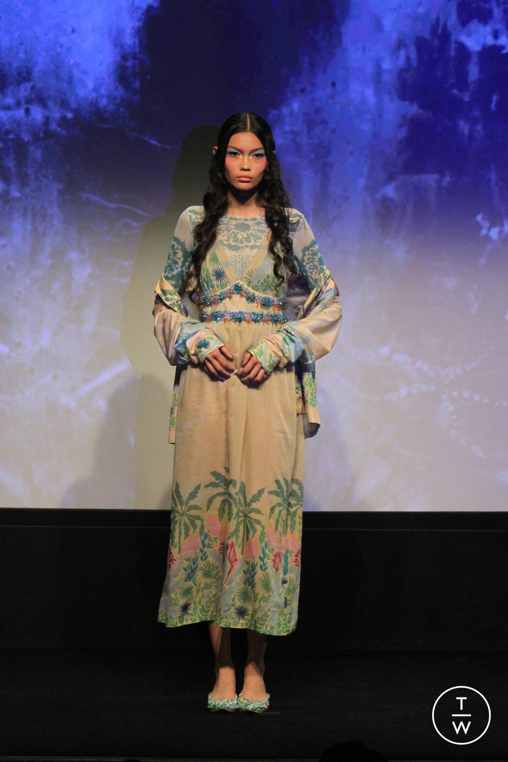 Fashion Week New York Spring/Summer 2024 look 1 de la collection Anna Sui womenswear
