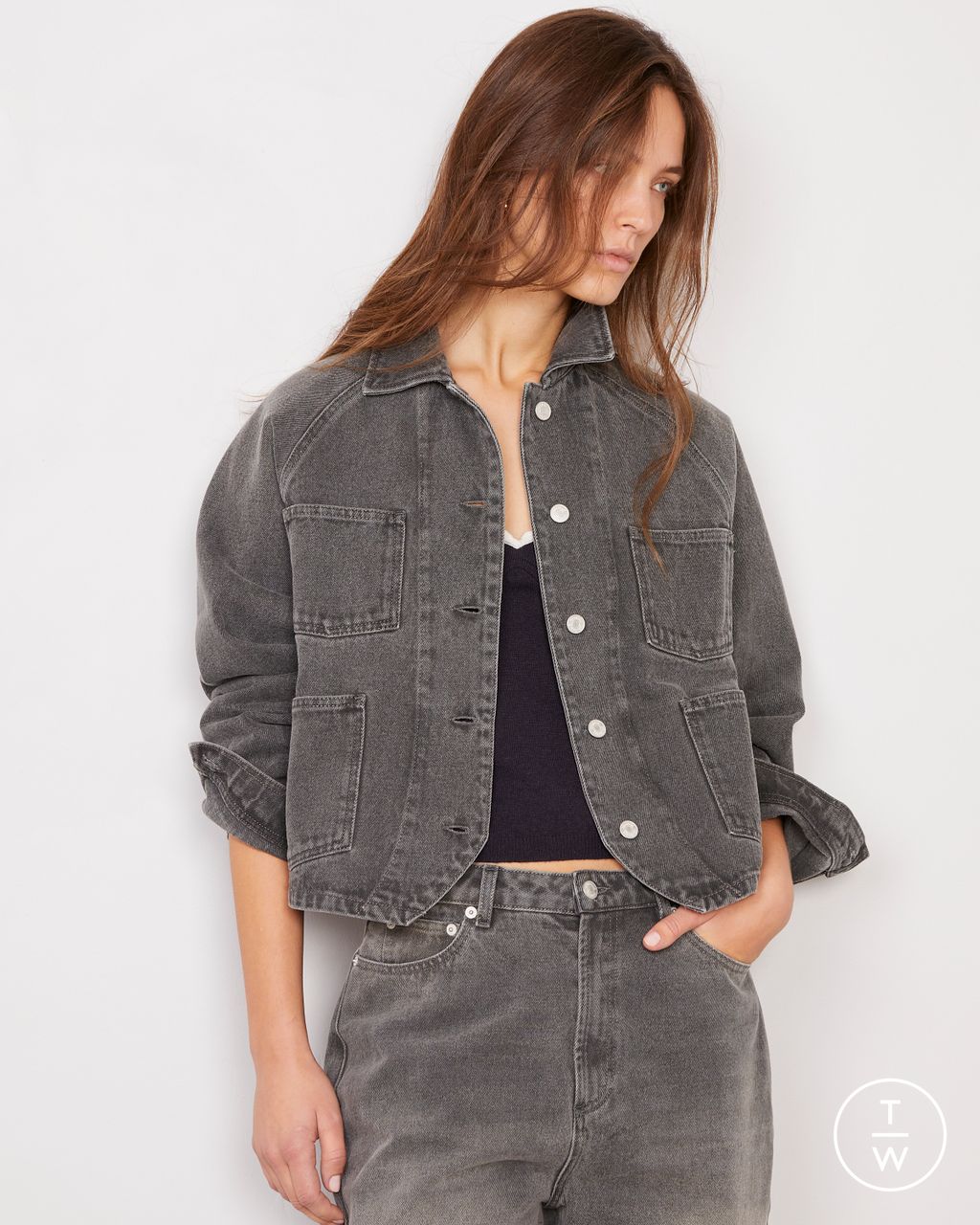 Fashion Week Paris Pre-Fall 2026 look 2 from the Officine Générale collection womenswear