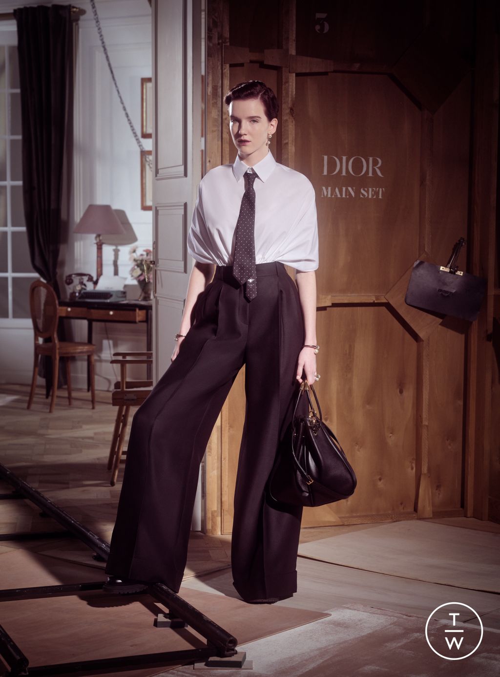 Fashion Week Paris Pre-Fall 2024 look 79 from the Christian Dior collection womenswear