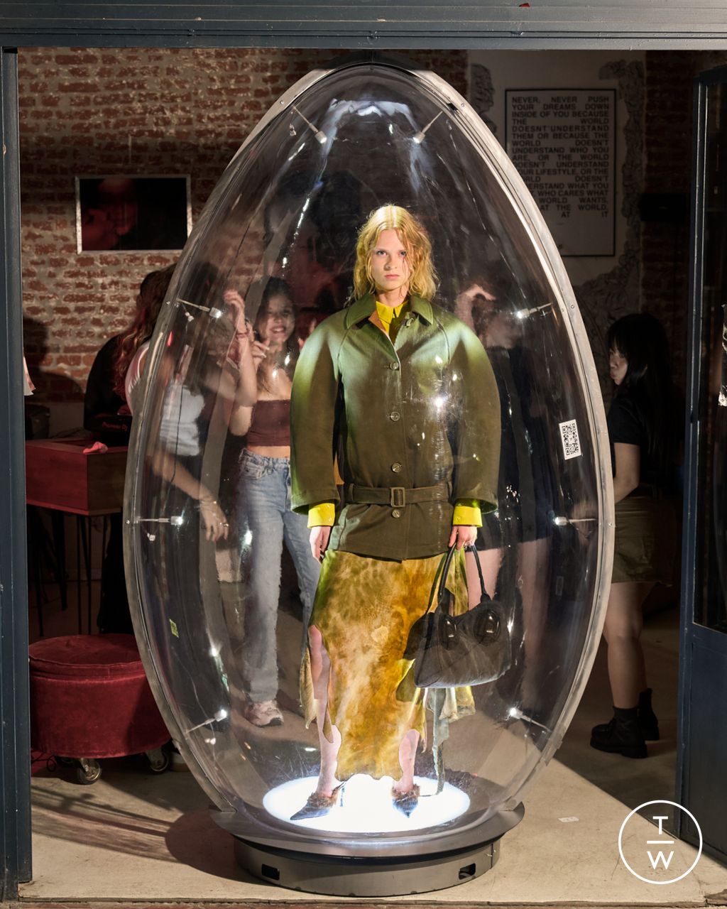 Fashion Week Milan Spring/Summer 2026 look 20 from the DIESEL collection womenswear