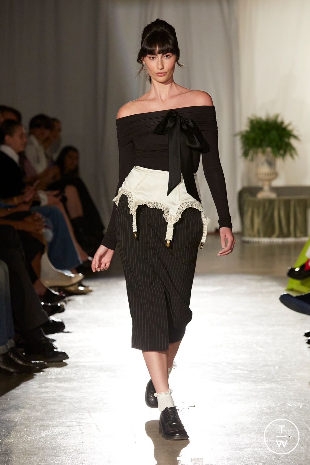 Fashion Week New York Spring/Summer 2024 look 20 from the Tanner Fletcher collection 女装
