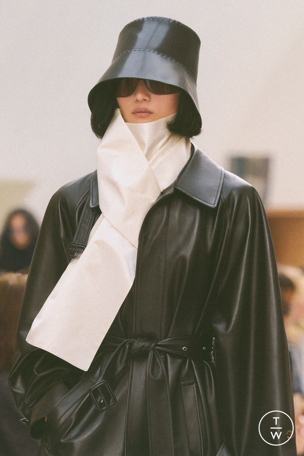 Fashion Week Paris Fall/Winter 2026 look 29 from the Celine collection womenswear accessories