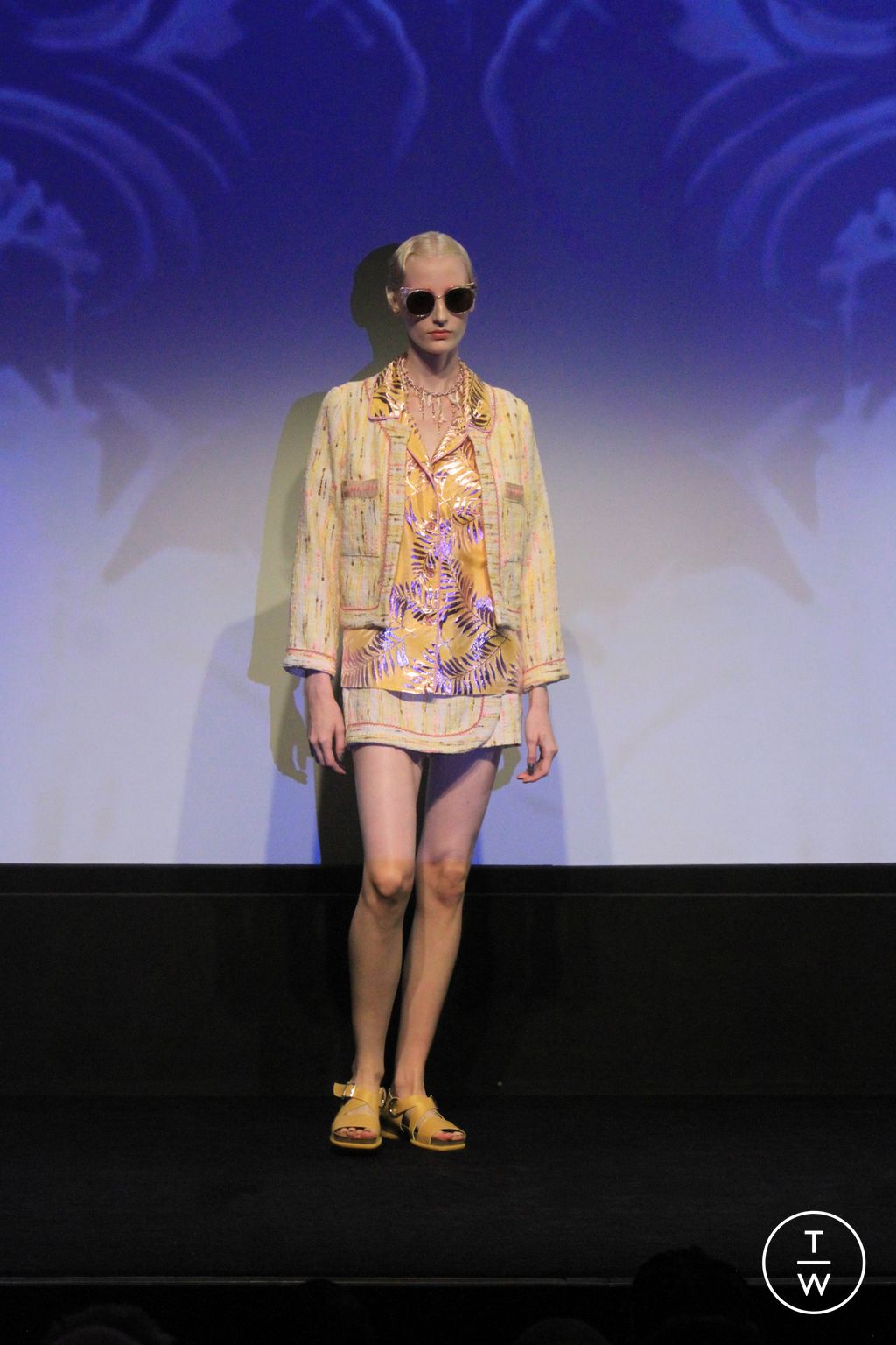Fashion Week New York Spring/Summer 2024 look 20 de la collection Anna Sui womenswear