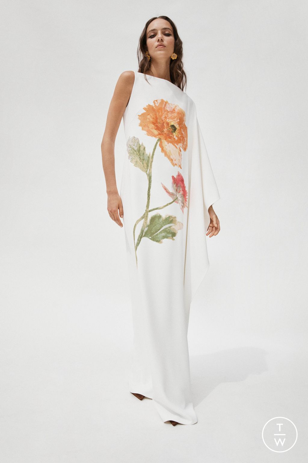 Fashion Week New York Resort 2026 look 21 from the Carolina Herrera collection womenswear