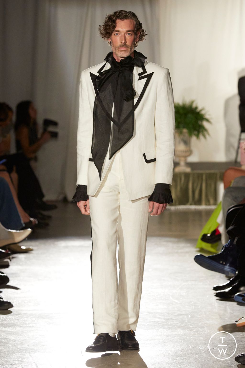 Fashion Week New York Spring/Summer 2024 look 21 from the Tanner Fletcher collection womenswear