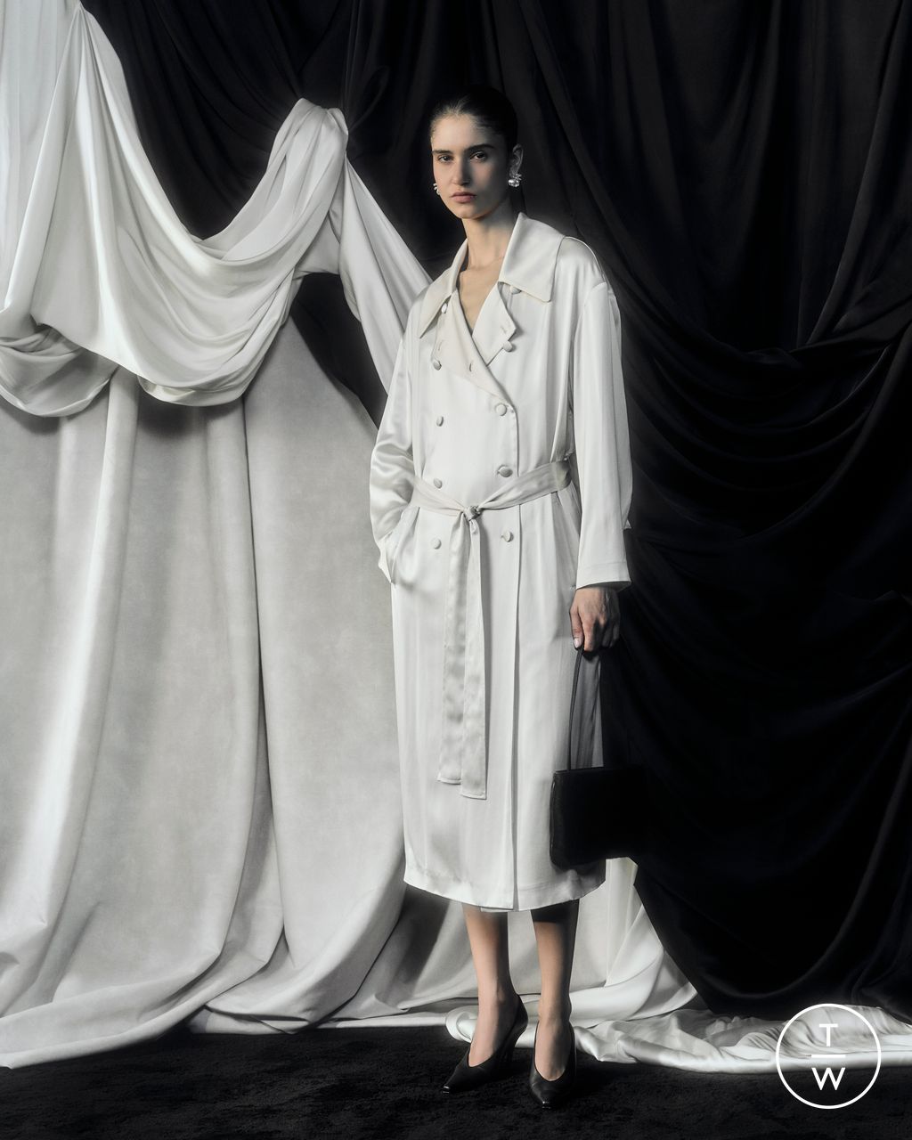 Fashion Week Paris Fall/Winter 2026 look 3 from the Loulou de Saison collection womenswear