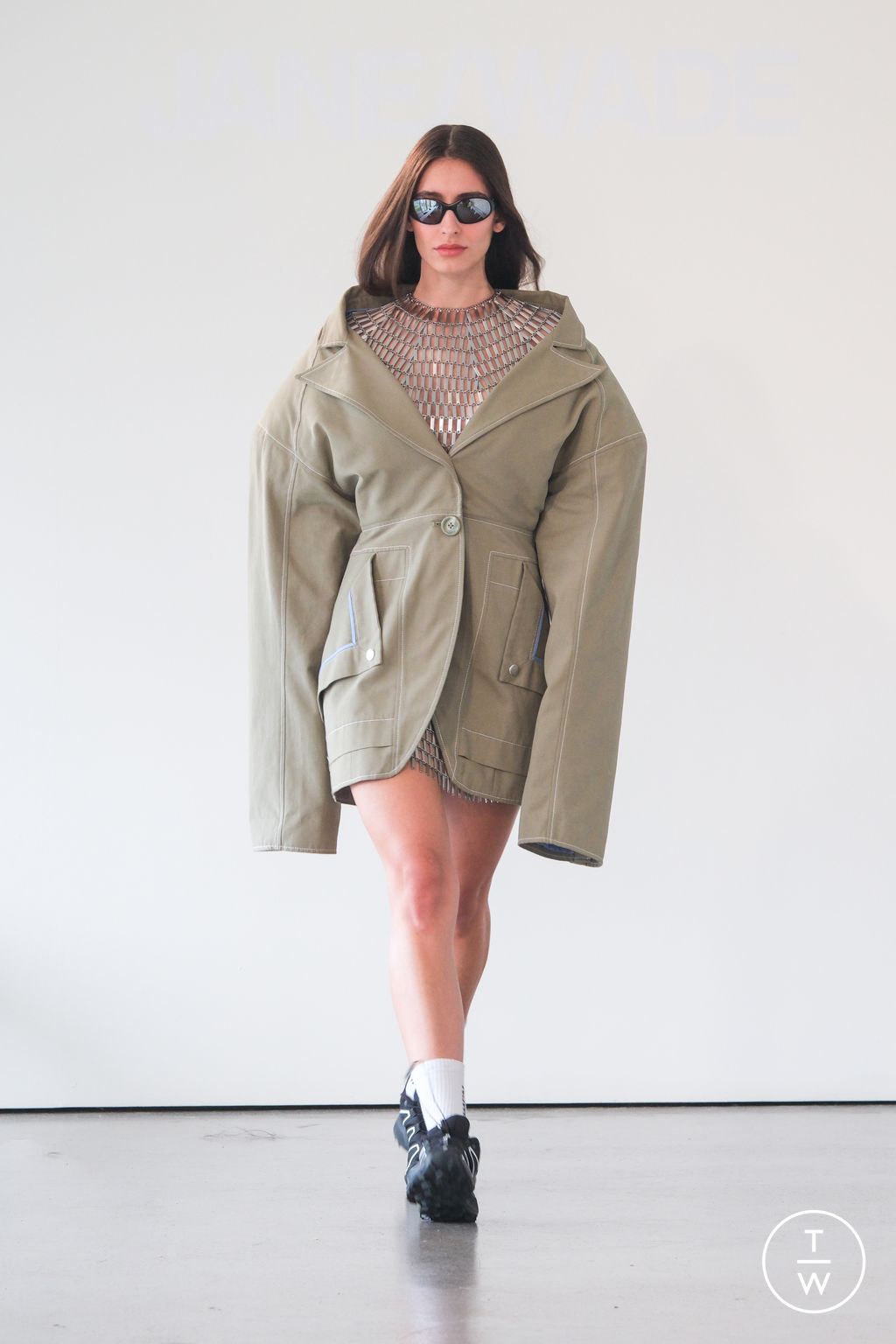 Fashion Week New York Spring/Summer 2024 look 21 de la collection Jane Wade womenswear